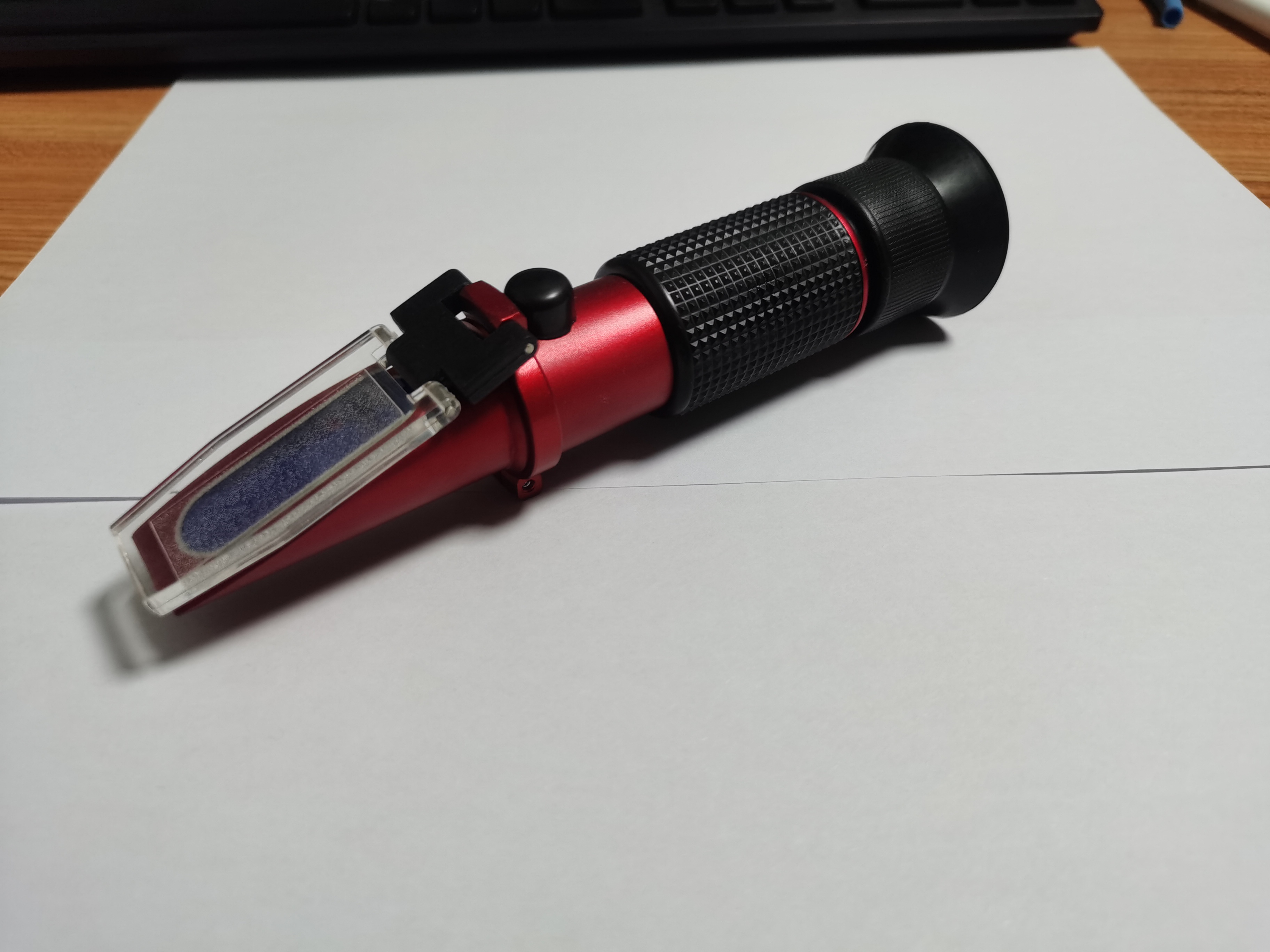 Tragbares Frostschutz-Batterie-Refraktometer f&uuml;r das Auto